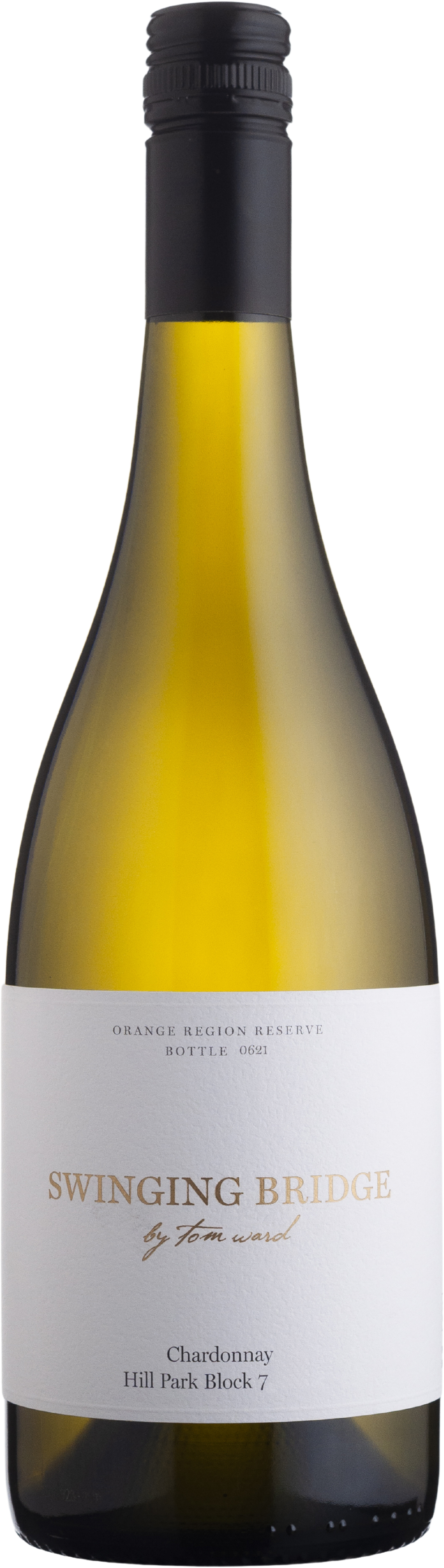 Swinging Bridge by Tom Ward Hill Park Block 7 Chardonnay 2021 Orange